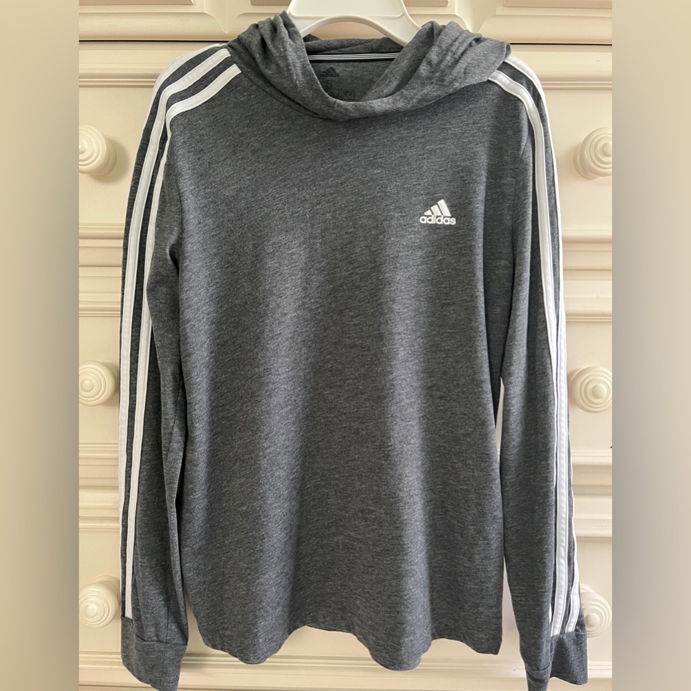 Women’s small Adidas long sleeve shirt with hood